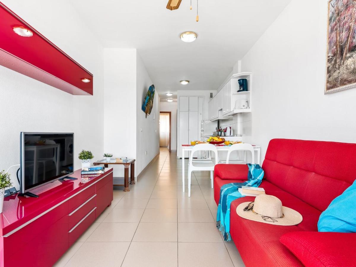 Appartement 1 1 Beautiful Seafront With Balcony And Wifi à Los Cristianos  Extérieur photo