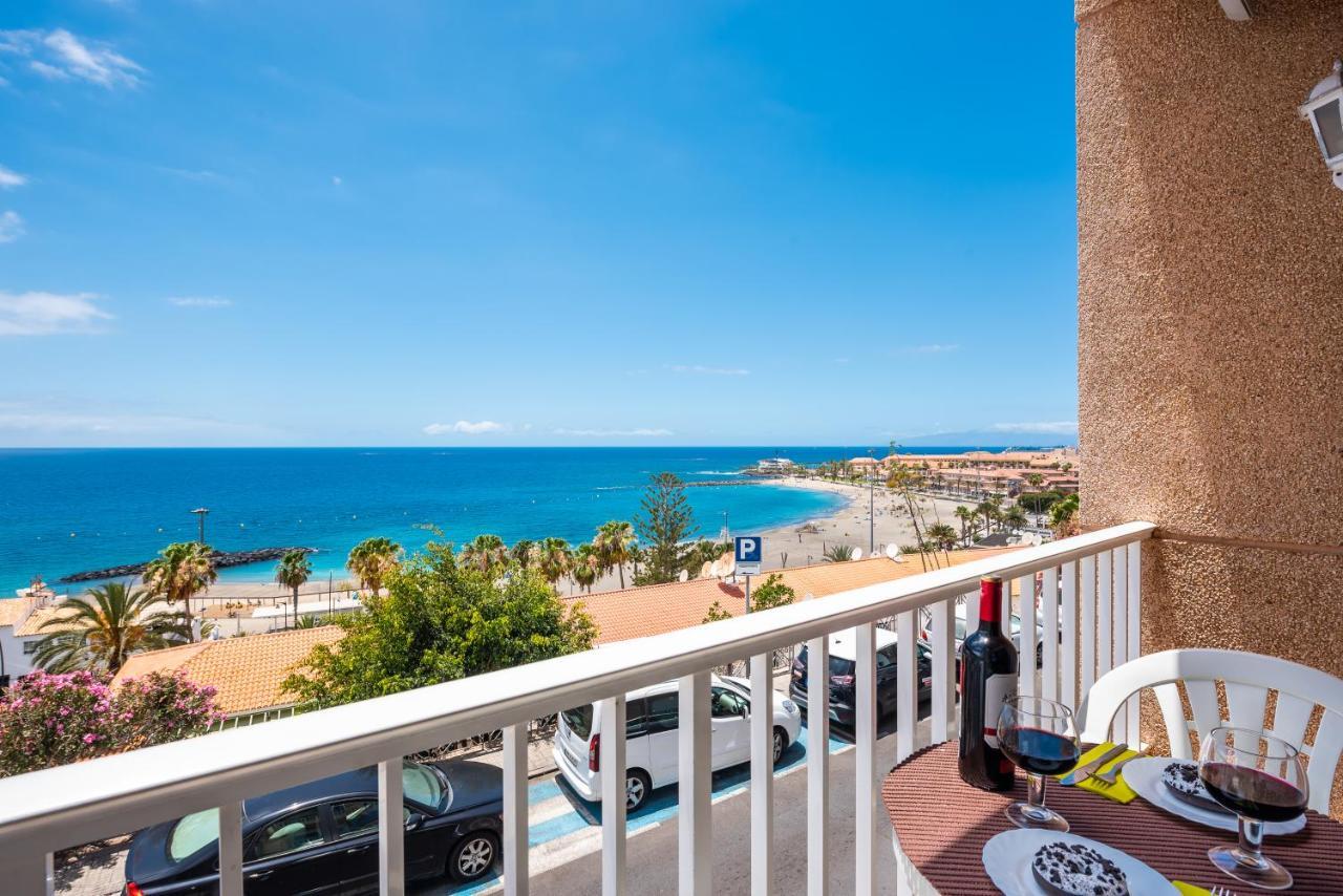 Appartement 1 1 Beautiful Seafront With Balcony And Wifi à Los Cristianos  Extérieur photo